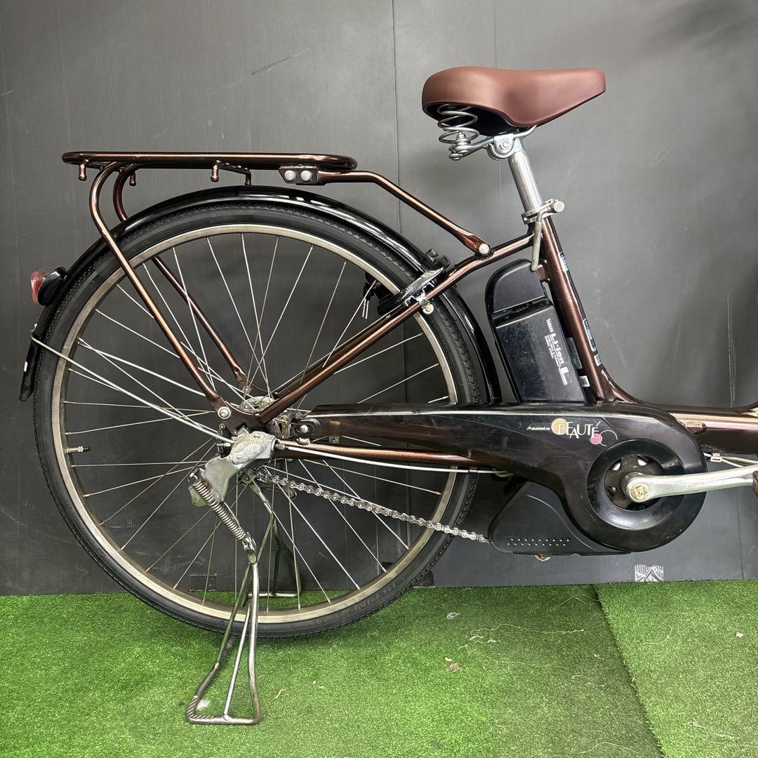 ハム様　電動自転車 BS BEAUTE ブラウン 3人乗り対応　63★