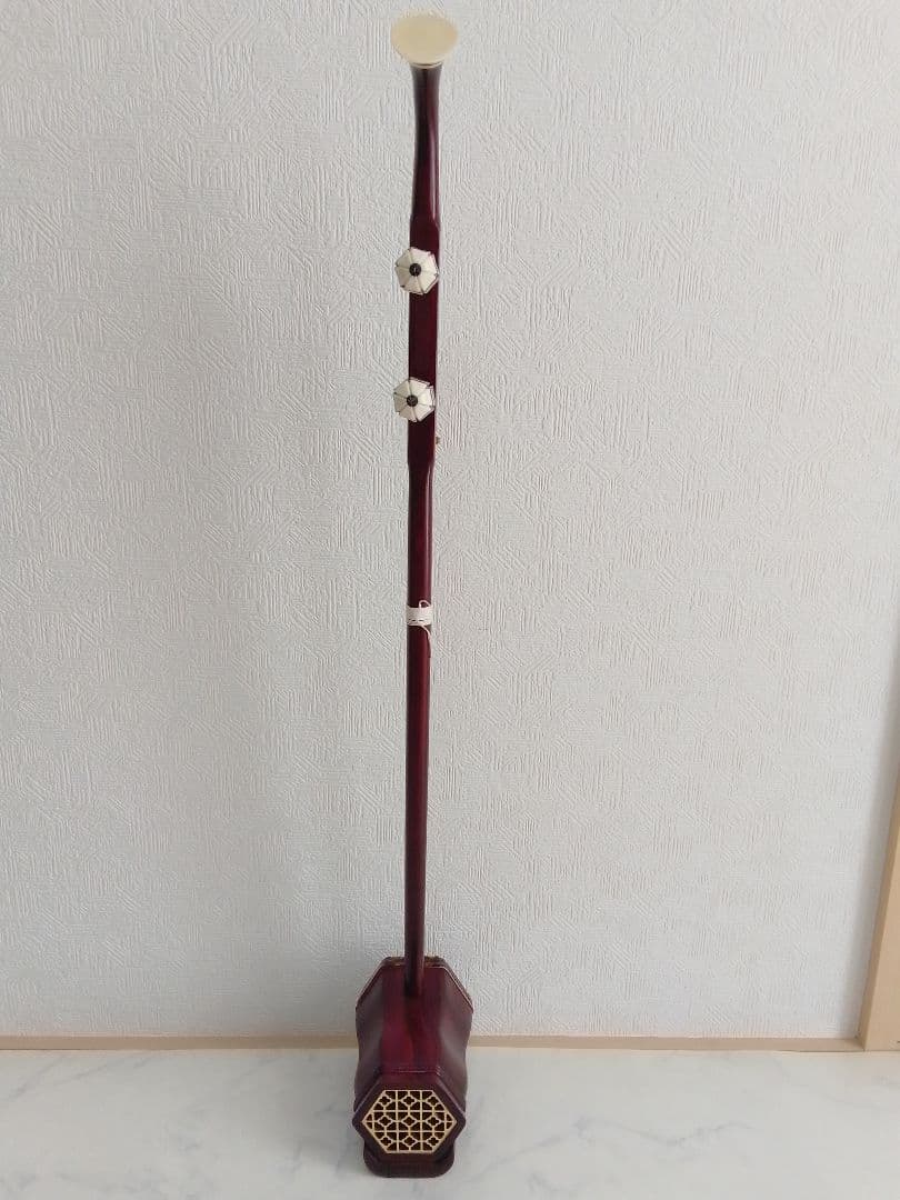 萬菊根 二胡 優質紫檀 錫芸楽器 中国 民族楽器 弦楽器 ケース付