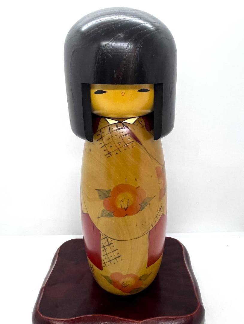 【通産大臣賞受賞】卯三郎こけし 伝統工芸 創作こけし 木製 郷土玩具