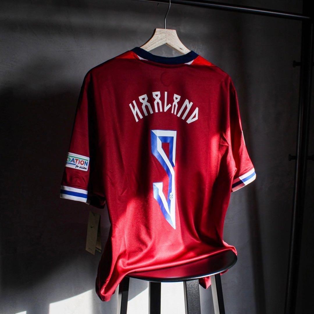 ナイキ ノルウェー代表 24-25 ユニフォーム ホーム ハーランド 正規品 L