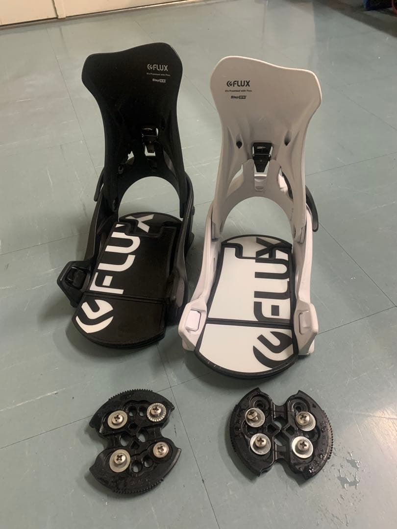 FLUX step onビンディング ホワイト/ブラック S
