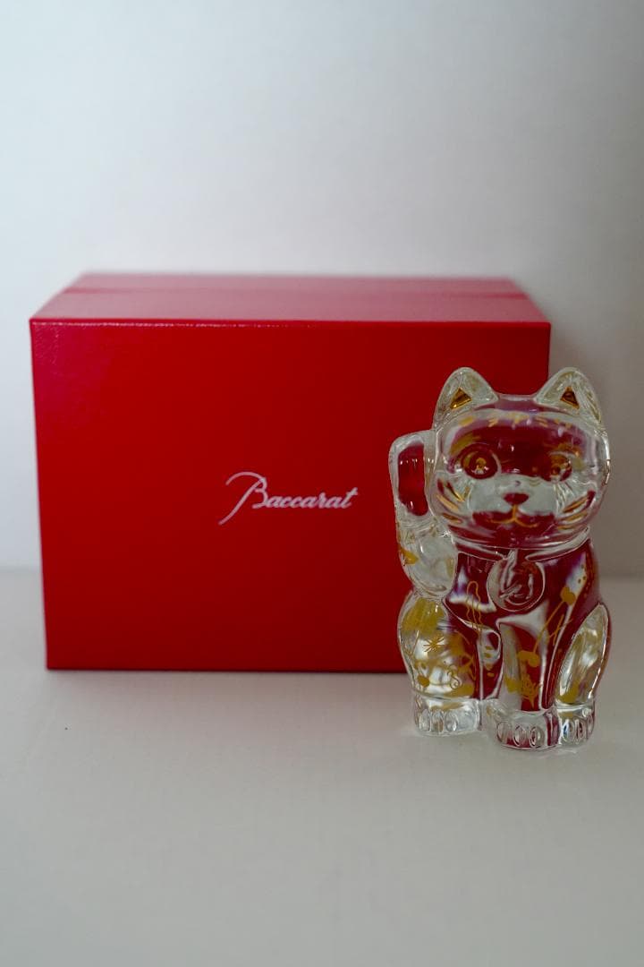 限定品！バカラ まねき猫 ファウナクリストポリス 箱有り 美品