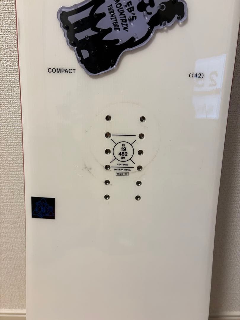 RIDE 19 482 スノーボード 142cm レディース