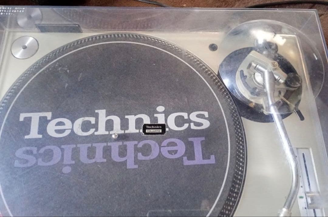 Technics ターンテーブル SL1200 MK3D　カバー付き