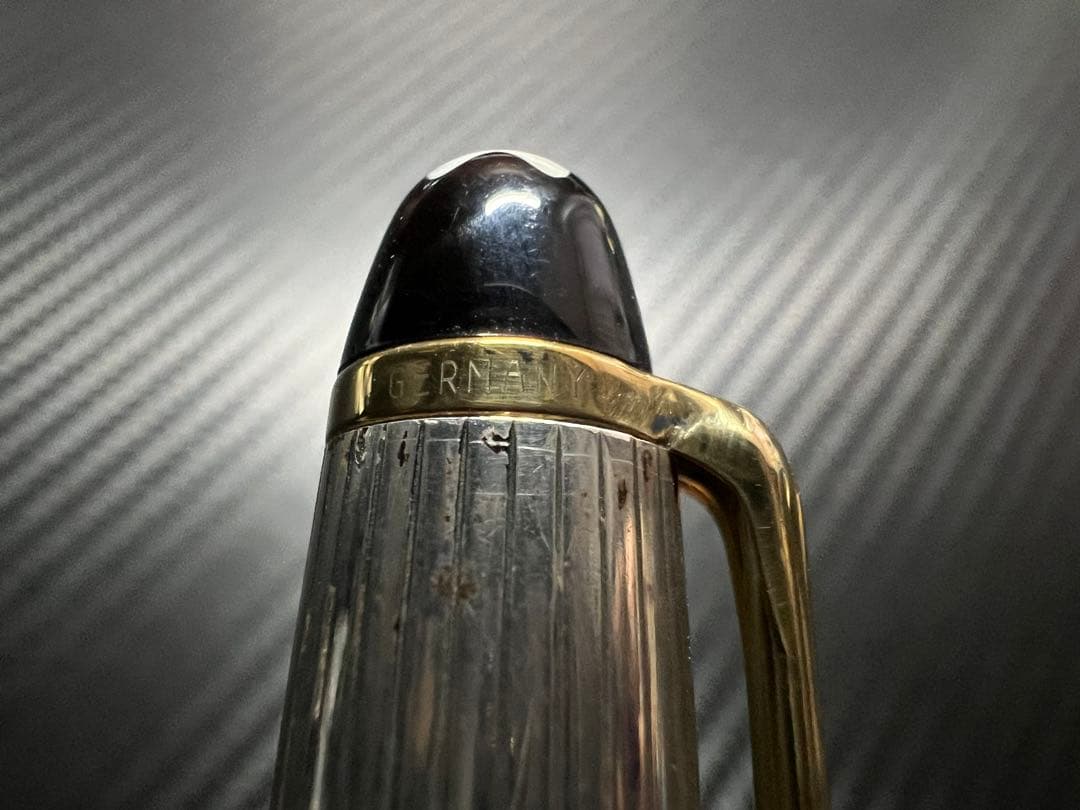 モンブラン 1441 ソリテール M 中字 スターリングシルバー 万年筆