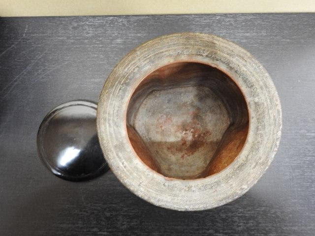 備前水指　保存箱　MA372