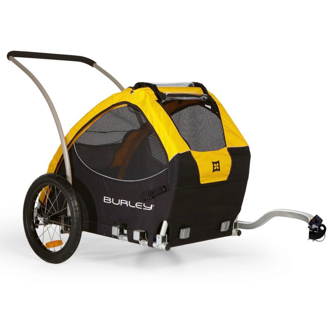 BURLEY ペットカート 自転車　専用　イエロー/ブラック