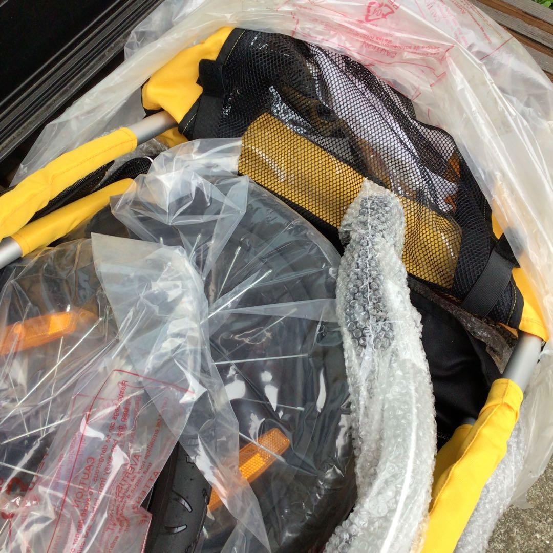 BURLEY ペットカート 自転車　専用　イエロー/ブラック