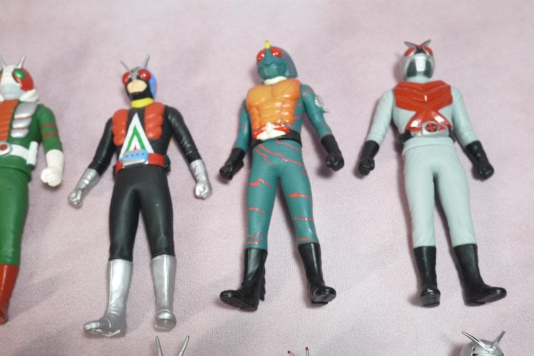 レジェンドライダーシリーズ　仮面ライダー　昭和シリーズ　ソフビ12体