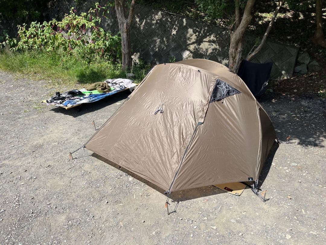 美品　ニンジャ　テント PAAGO WORKS パーゴワークス ダークベージュ