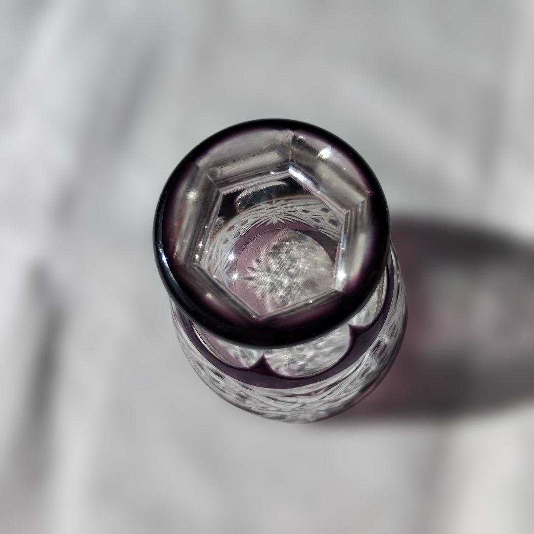 【新品未使用】薩摩切子ワイングラス