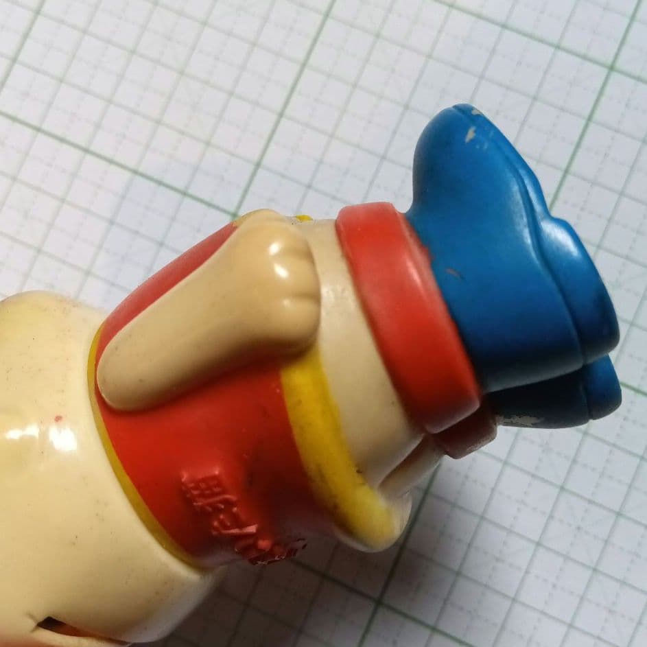 長靴をはいた猫　ソフトビニール人形　貯金箱　昭和レトロ　ソフビ