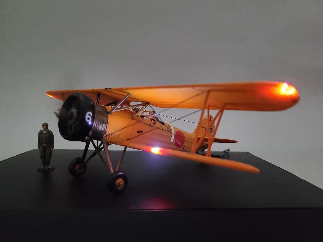 九五式一型乙中間練習機(赤とんぼ) リアルモーターライズ ニチモ1/48完成品