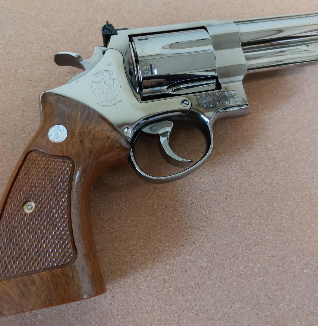 S&W M29 44MAGNUM Twilight Chromium ガスガン