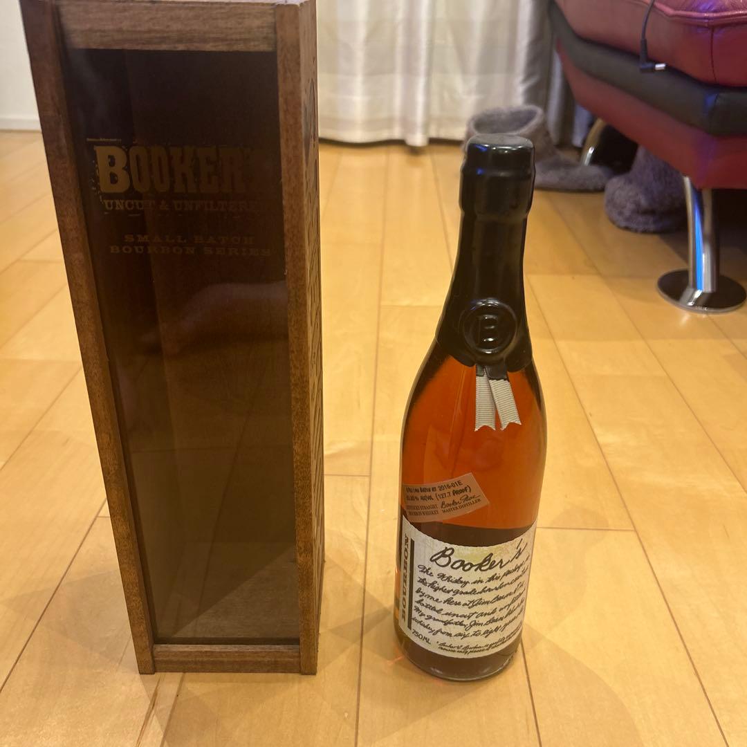 ［レア］Booker's Bourbon 木箱入り2016