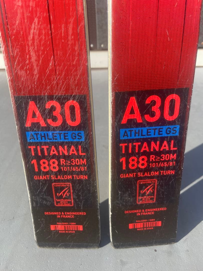 ロシニョールスキー板 188cm R30 FIS