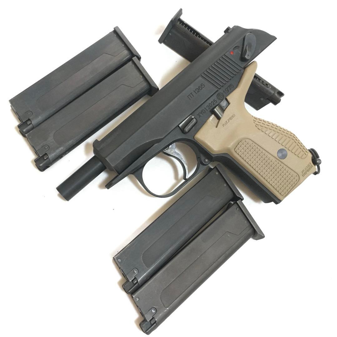 か*ン様 【本革ホルスター＆マガジン5本?!】KSC マカロフ PMG HW ガ