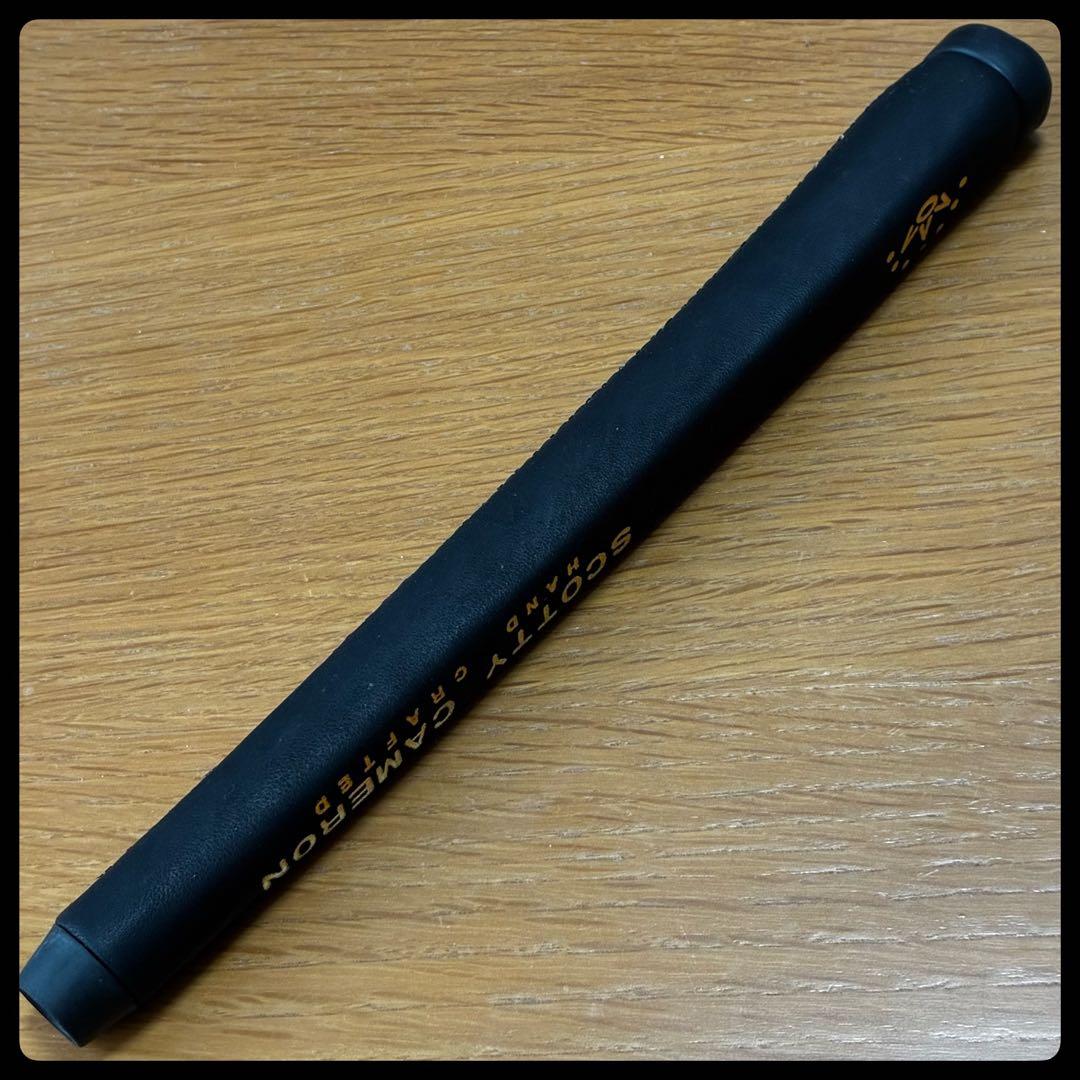 超希少美品 キャメロン・ブラックレザーグリップ 本革 サーカ62 ハンドクラフト