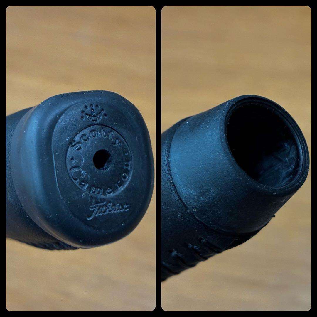 超希少美品 キャメロン・ブラックレザーグリップ 本革 サーカ62 ハンドクラフト