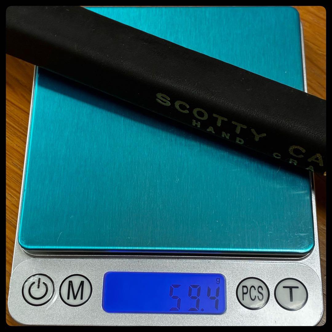 超希少美品 キャメロン・ブラックレザーグリップ 本革 サーカ62 ハンドクラフト