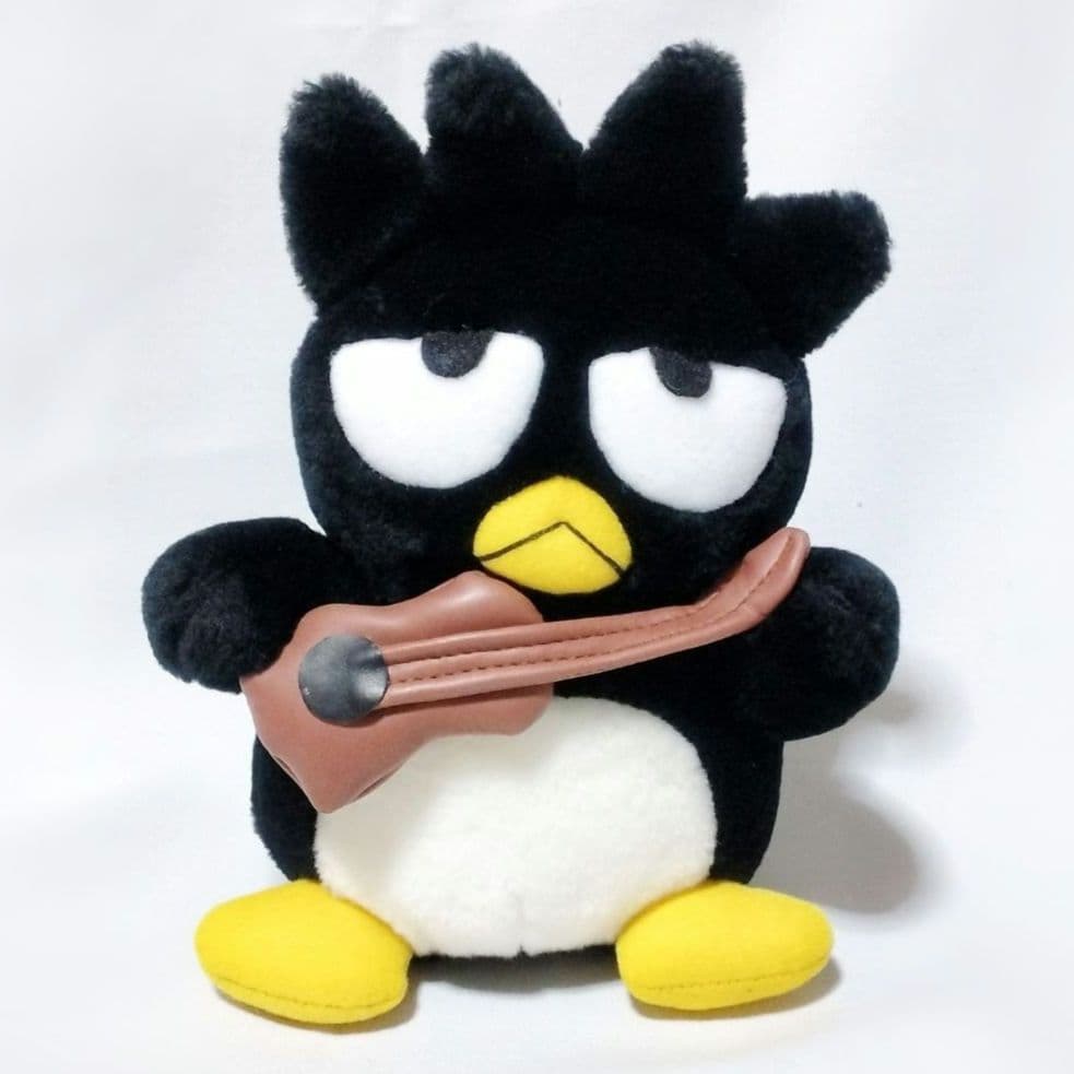 サンリオ バッドばつ丸くん ギターぬいぐるみ 平成レトロ 激レア 非売品