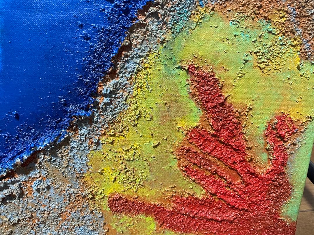 油絵(さくら、夏海、木星)