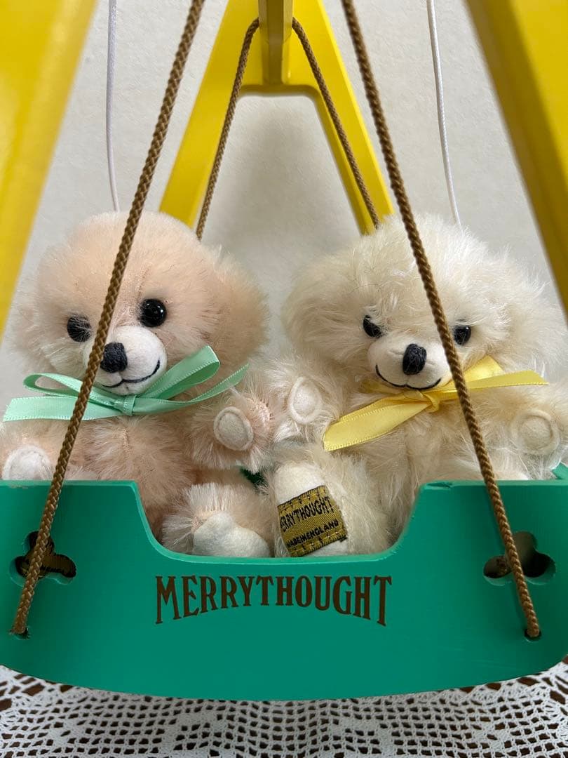 超美品　希少　merrythought　マイクロチーキー スイングボート