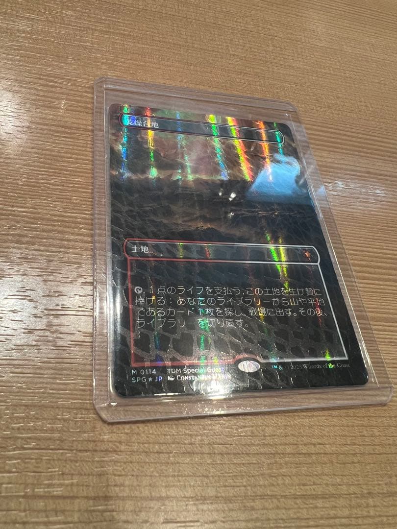 【ドラゴンスケイルfoil】乾燥台地 1枚