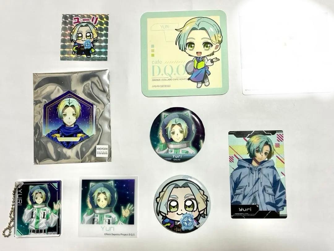 グノーシア GNOSIA まねきねこ 缶バッジ コースター ユーリ セット