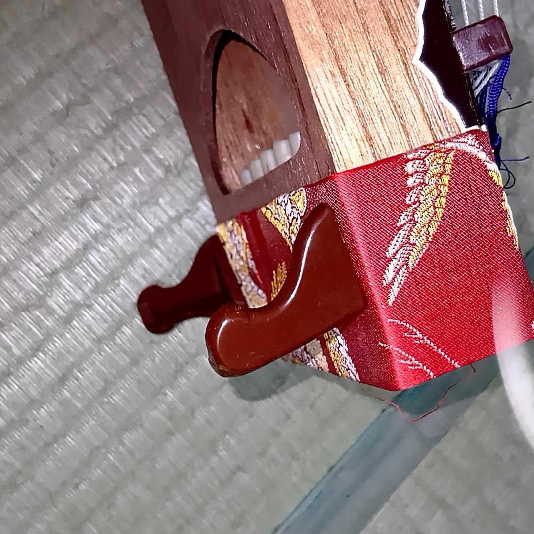 短箏 短琴 ミニ琴 二尺琴 13弦 和楽器 弦楽器 琴柱　60cm