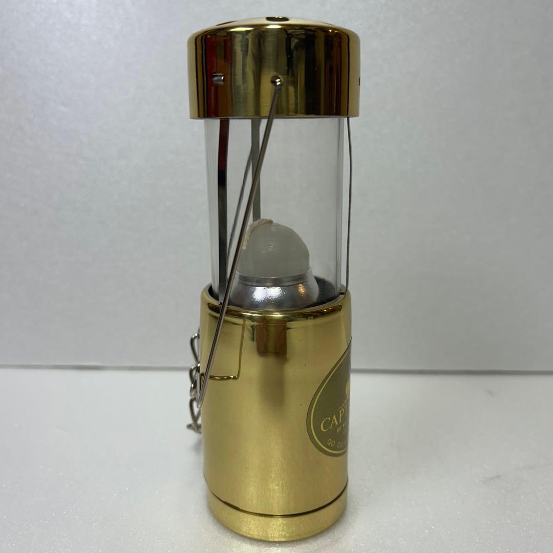 CAPTAIN STAG 真鍮製デラックスキャンドルランタン 新品