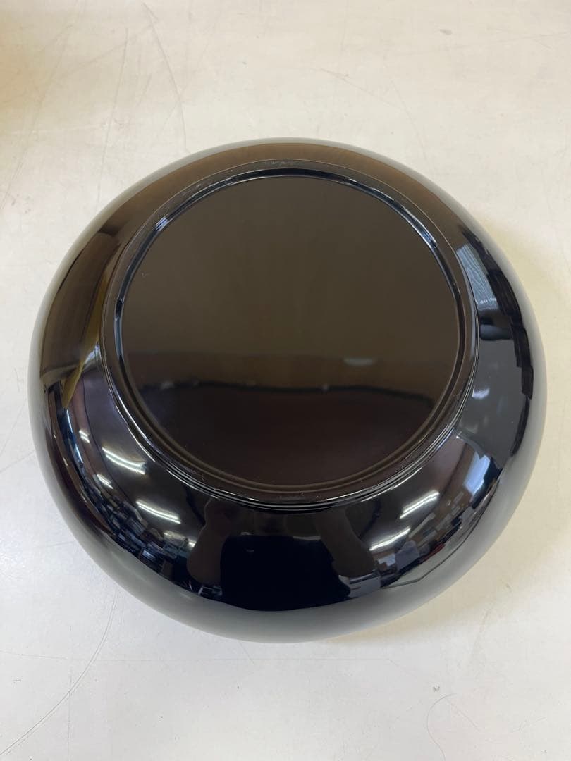 M145 乾漆食籠 1点物!! 赤黒 木箱付 漆器 工芸品