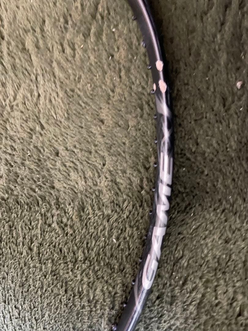 ナノフレア800プロ　1000ゲーム　バドミントンラケット