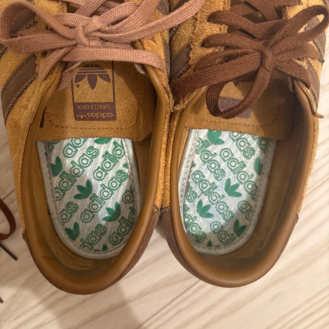 adidas tabacco 25.5cm ブラウン