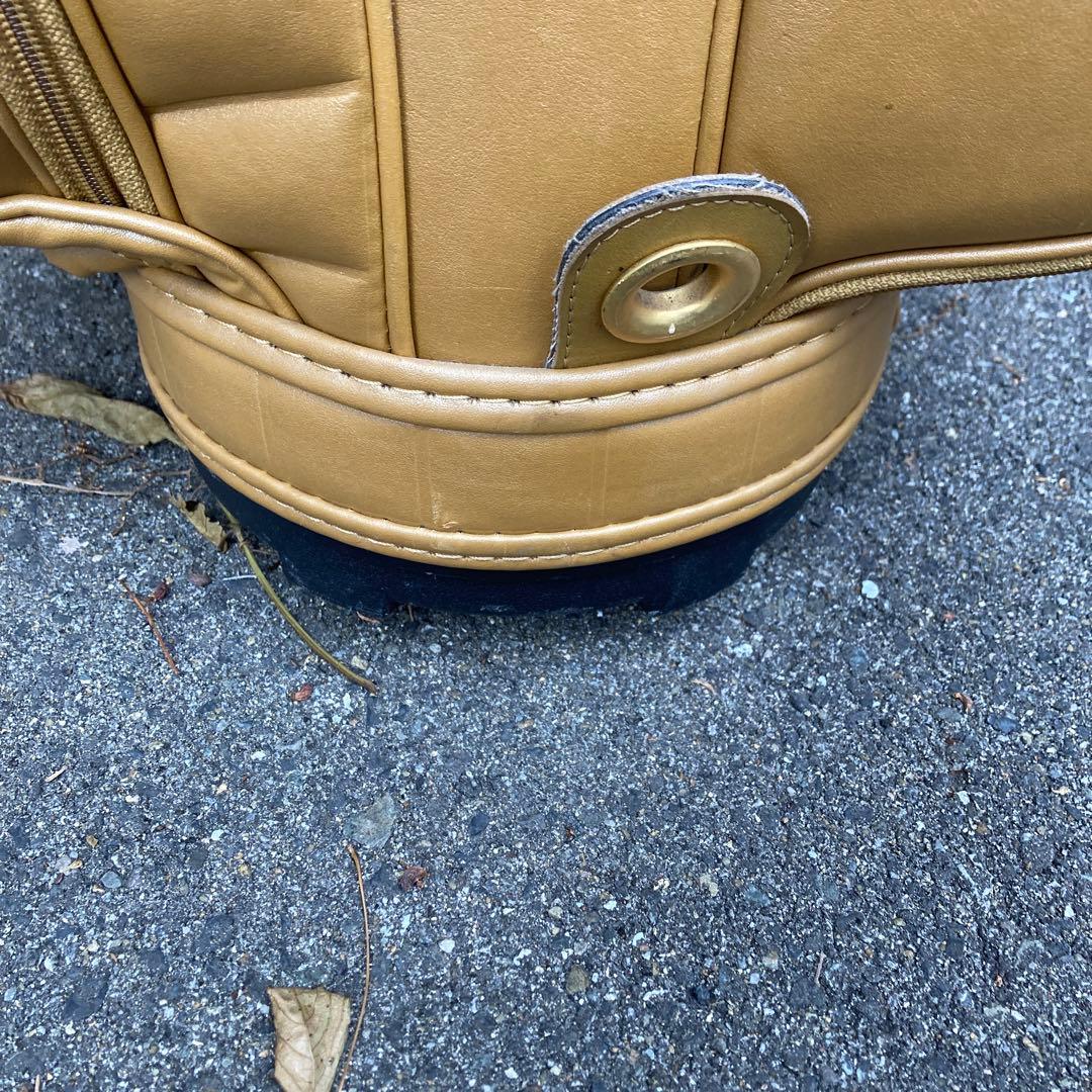 M-U SPORTS 高級レザーキャディバッグ　そこそこ綺麗です