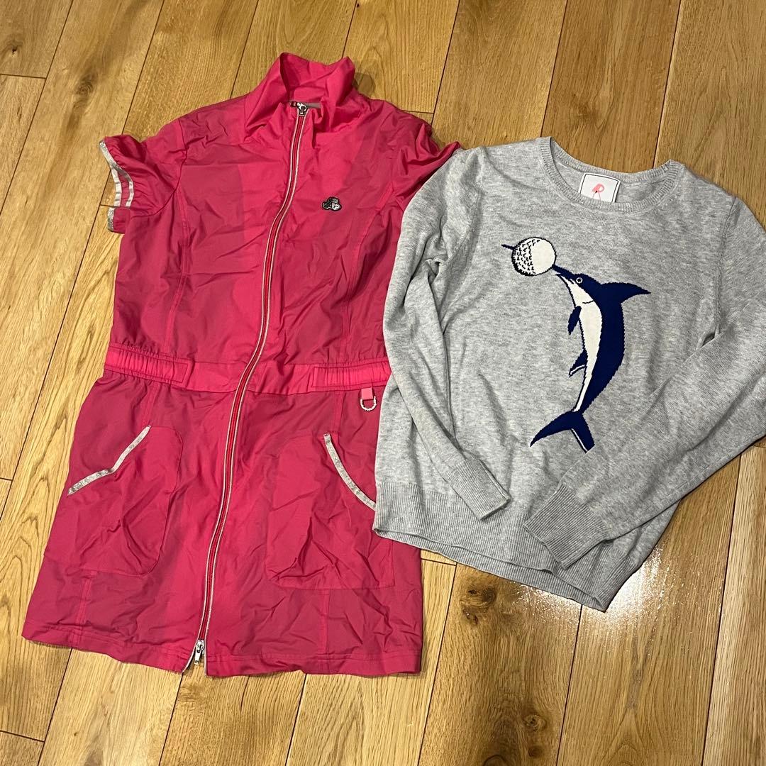 レディースM　ゴルフウェア　春夏秋冬　パンツ　まとめ売り　パーリーゲイツ