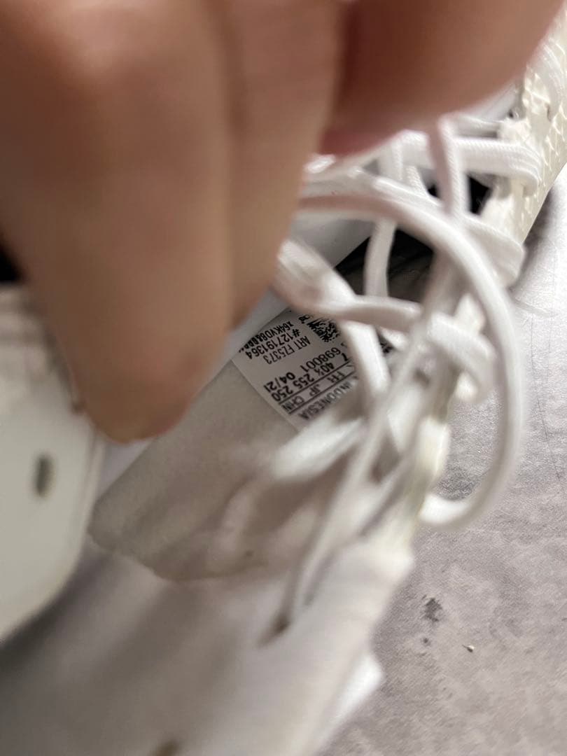 【新品】【箱無し】adidas PRIME ラグビースパイクホワイト　25.5