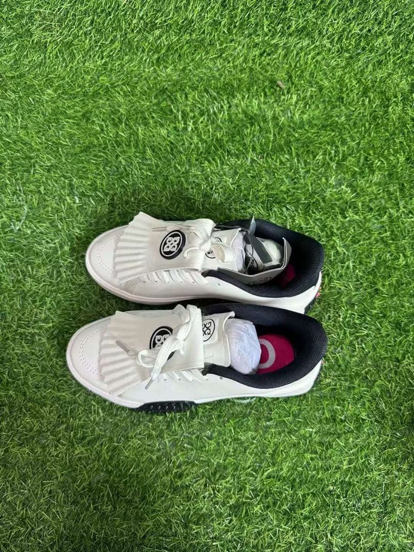 ジーフォアレディース 靴 ホワイト スニーカー ゴルフシューズG/FORE