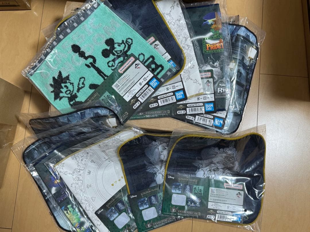 「一番くじ」KINGDOM HEARTS フィギュア＆ガラスプレートなどのセット