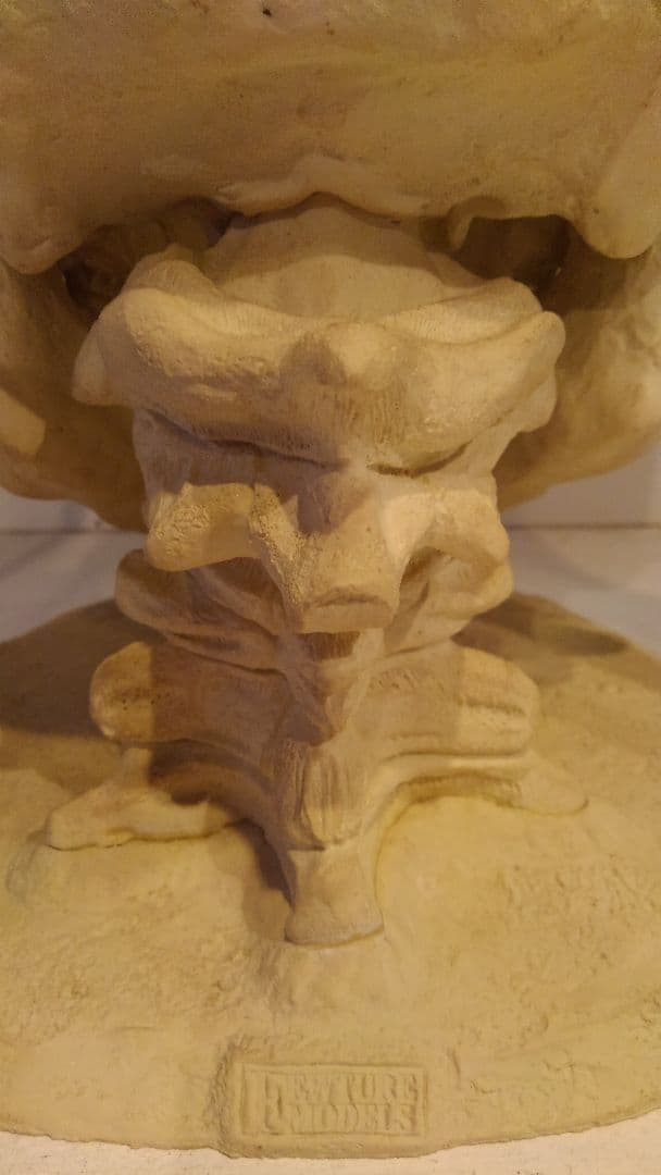 激レア　フューチャーモデルズ　デビルマン　スカル　1/1  佐川博士　制作途中品