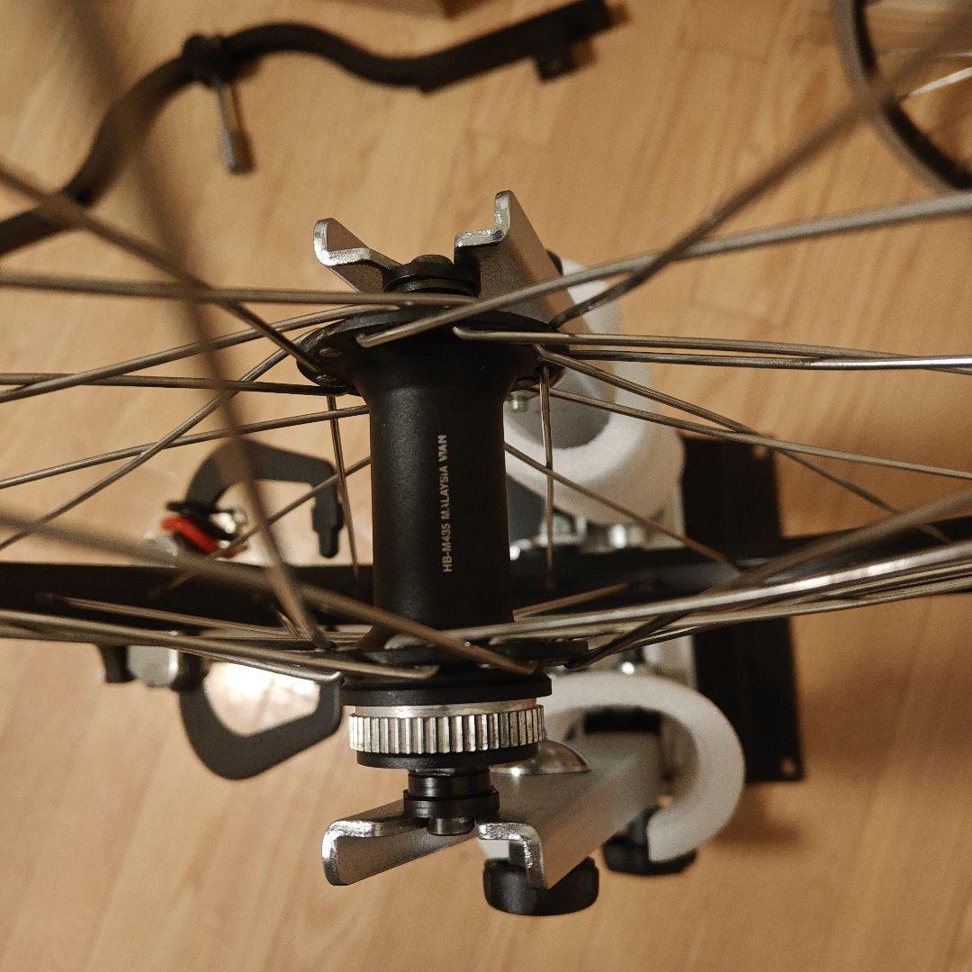 ミニベロ ディスクホイール 前後