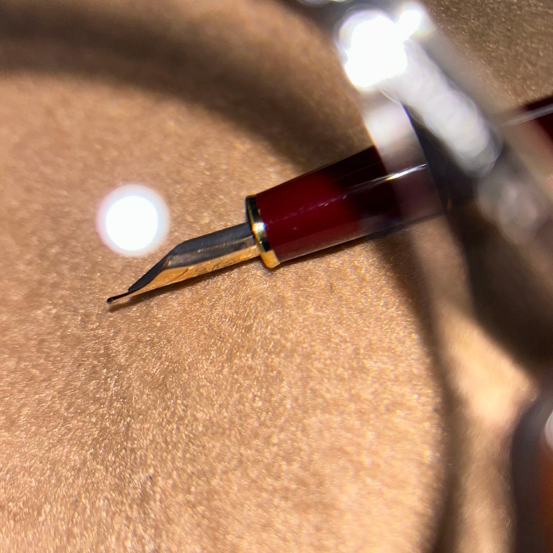 モンブラン万年筆 マイスターシュテュック 144 ボルドー