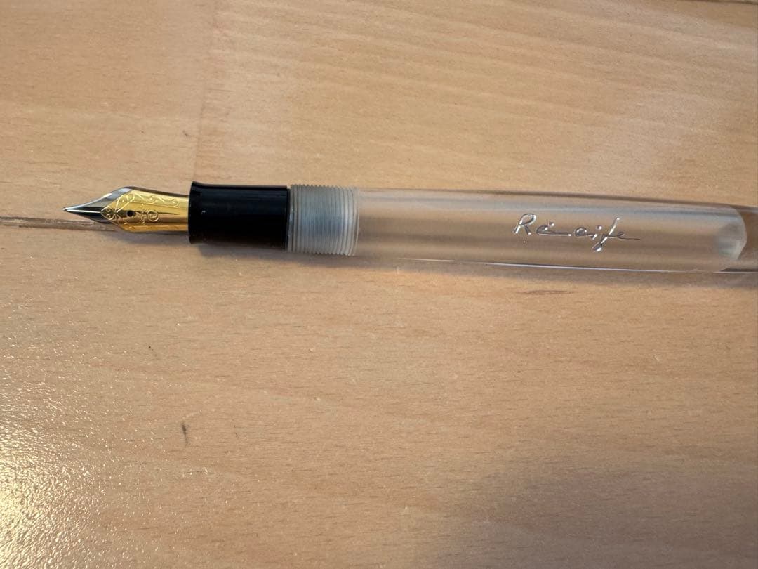 青山学院万年筆　レシーフ　クリスタル　万年筆　Recife