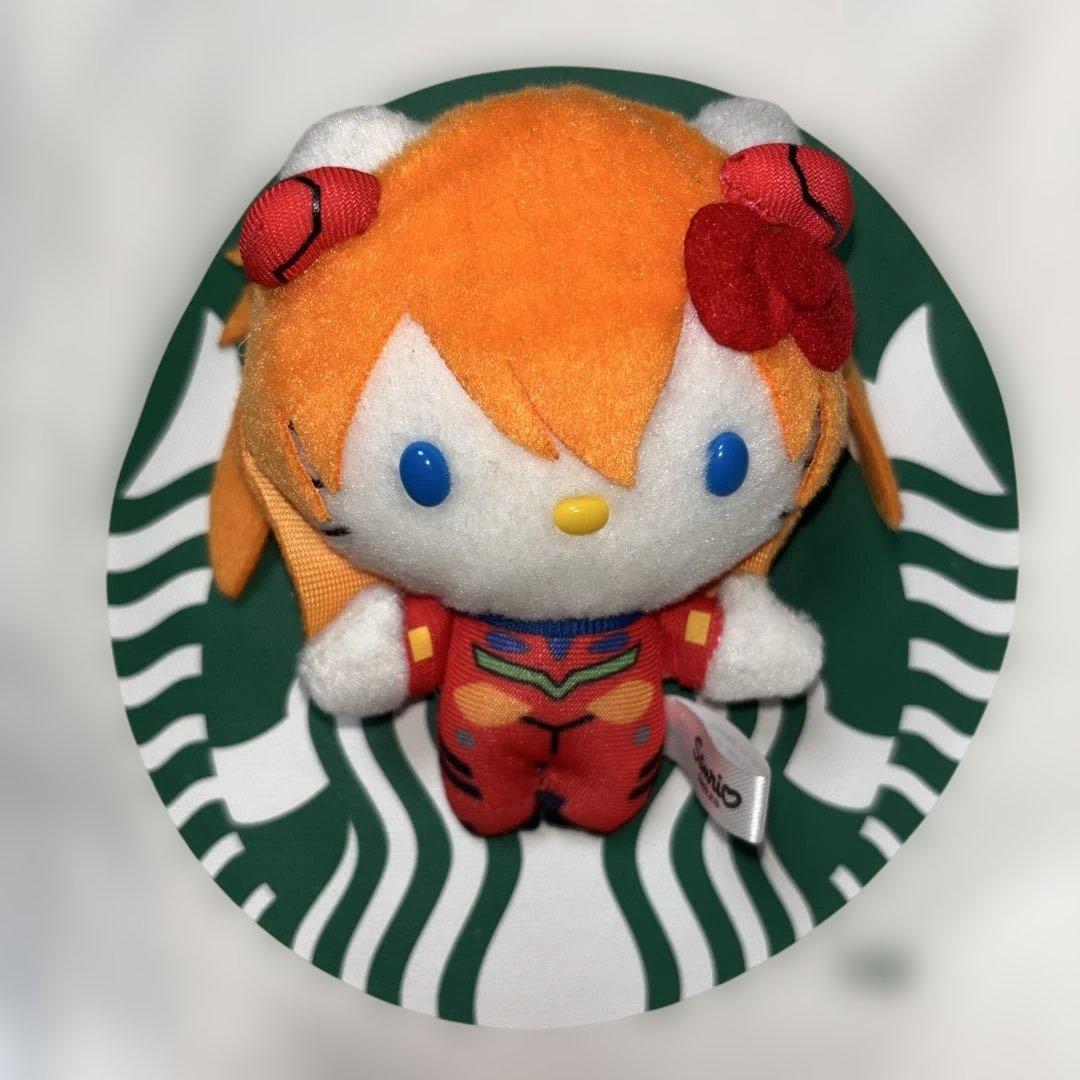 エヴァンゲリオン サンリオ キティちゃんぬいぐるみ