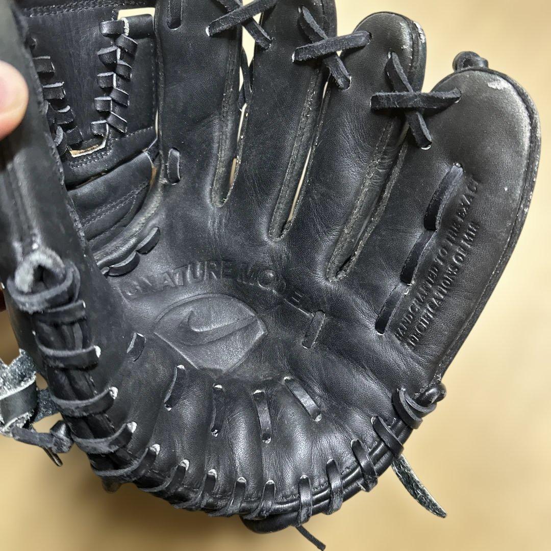 ふ*ゅ様 Nike 軟式グローブ 右投げ用 黒 松坂大輔シグネチャーモデル