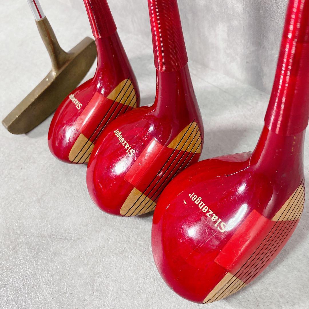 T101 テディベアー 他 ゴルフクラブ レディース セット 11点 赤 女子