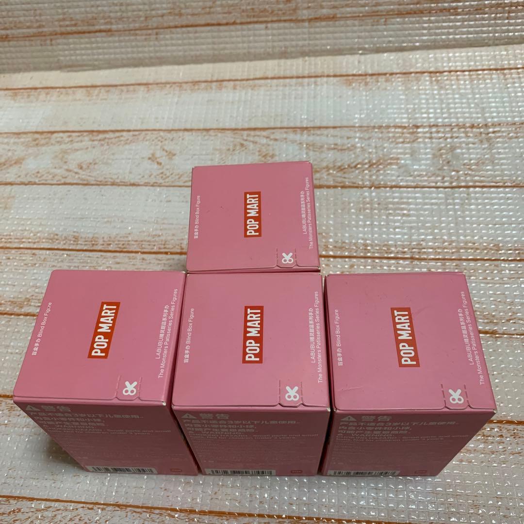 POPMART LABUBU ラブブ Patisseries パティシエ4個