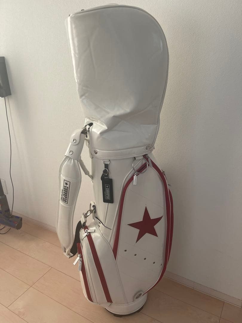 CONVERSE ホワイト キャディバッグ