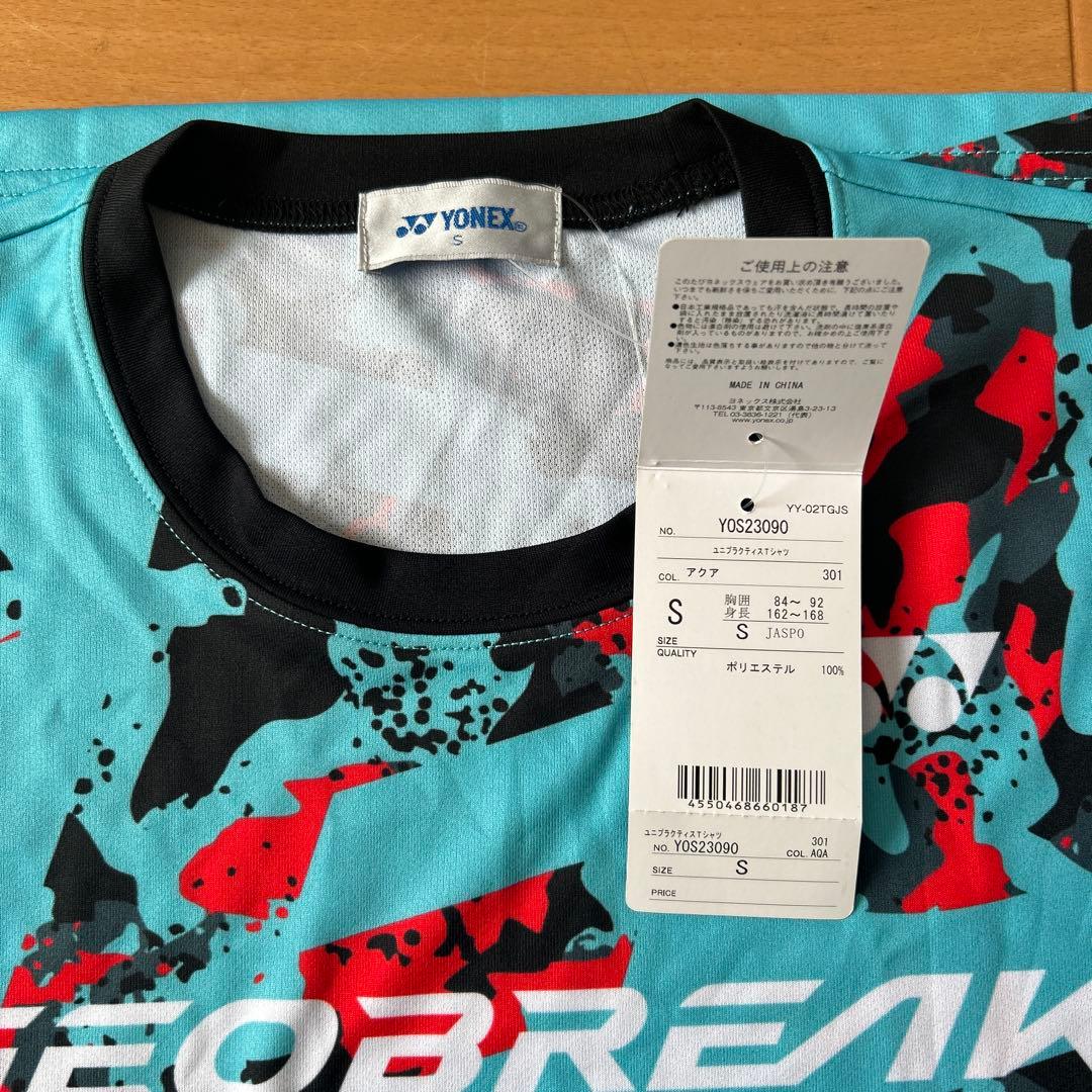 ⭐︎ヨネックス ⭐︎ジオブレイク⭐︎プロモーションTシャツ⭐︎S⭐︎新品未使用⭐︎タグ付き
