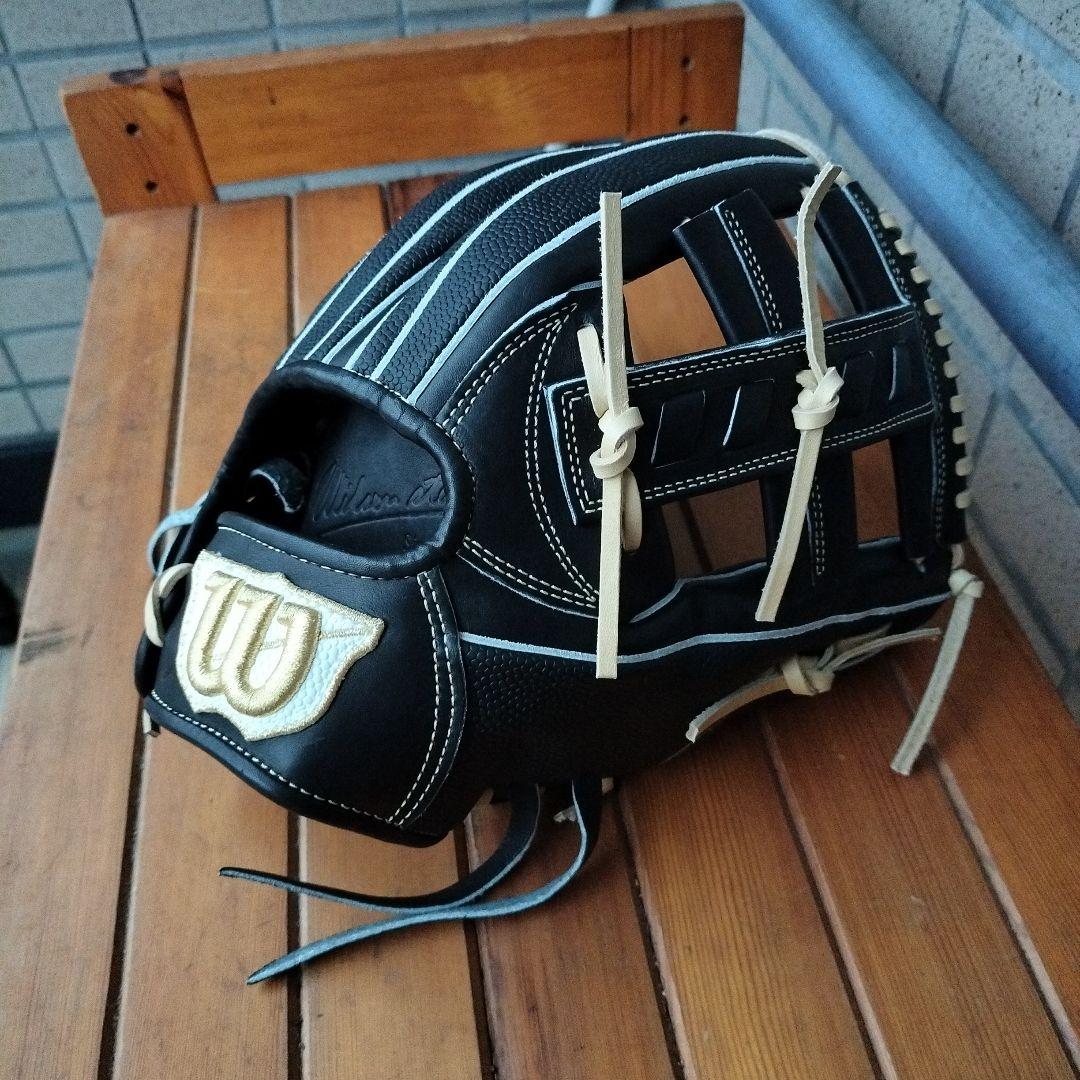 Wilson Staff 硬式グローブ ブラック/ホワイト